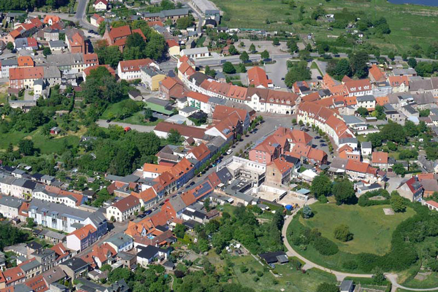 Luftbildaufnahme von Tessin, (Foto: F. Ruchhöft)